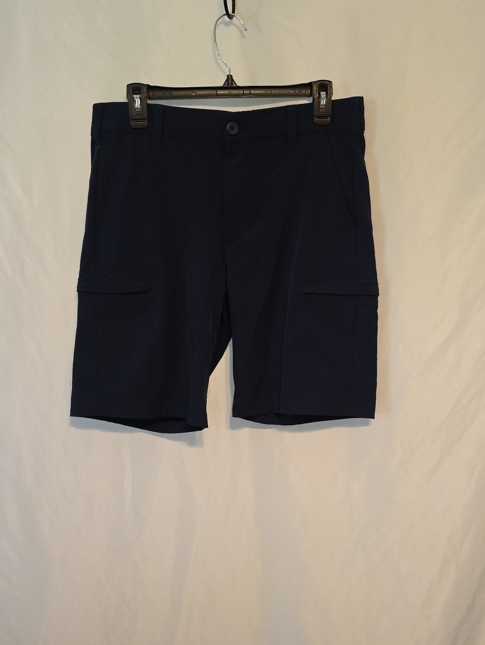 Birdie Bound Men's Navy Blue Performance Golf Shorts - Size 32.